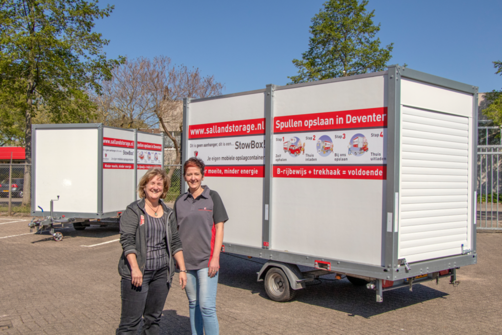 Sonja en Astrid Salland Storage Deventer