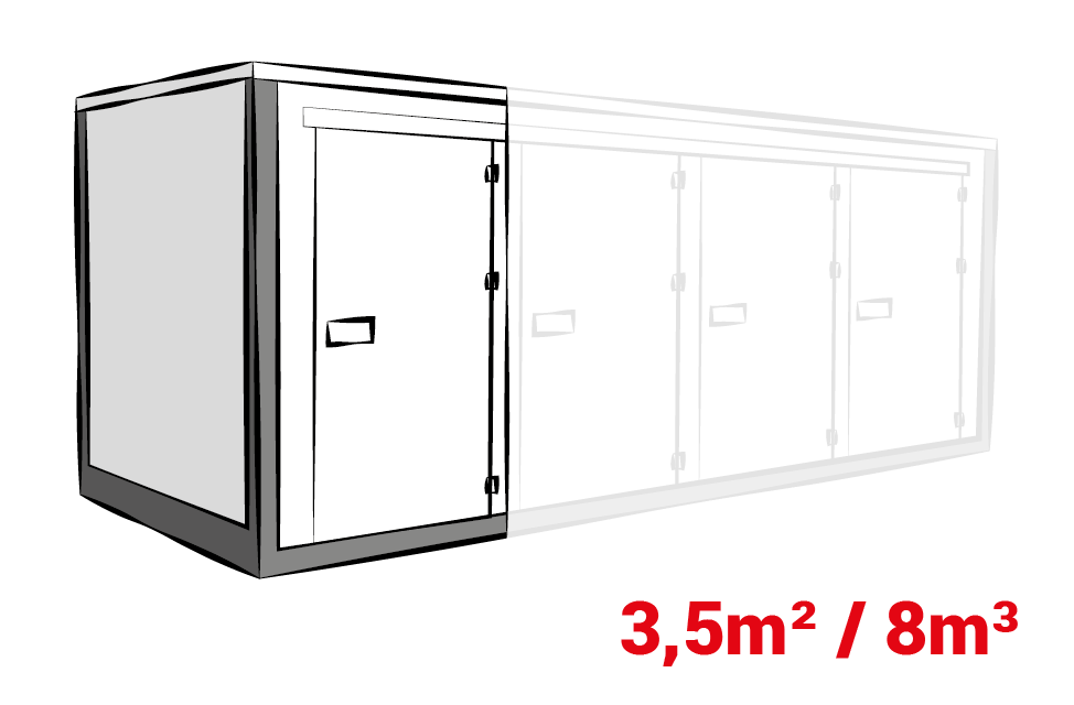 Self storage 35m2 | Salland Storage Tot 100 dozen € 39 per 4 weken