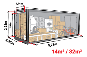 Storage park Deventer 14m2