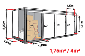 Storage park Deventer 2m2