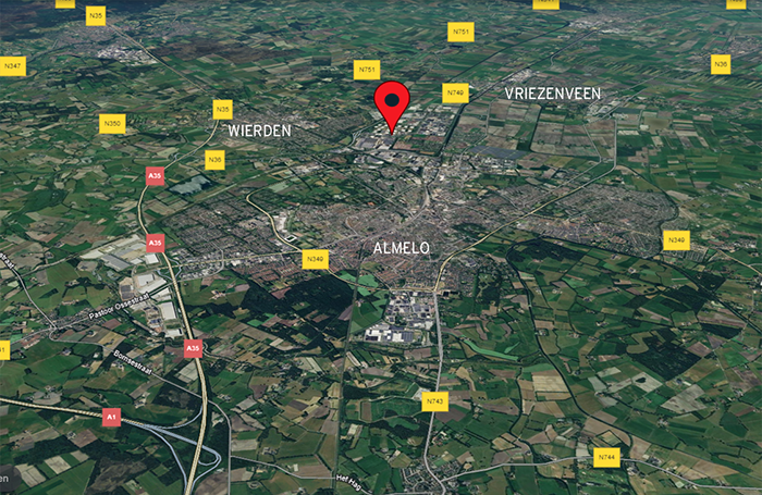bedrijvenpark Twente Noord ligging