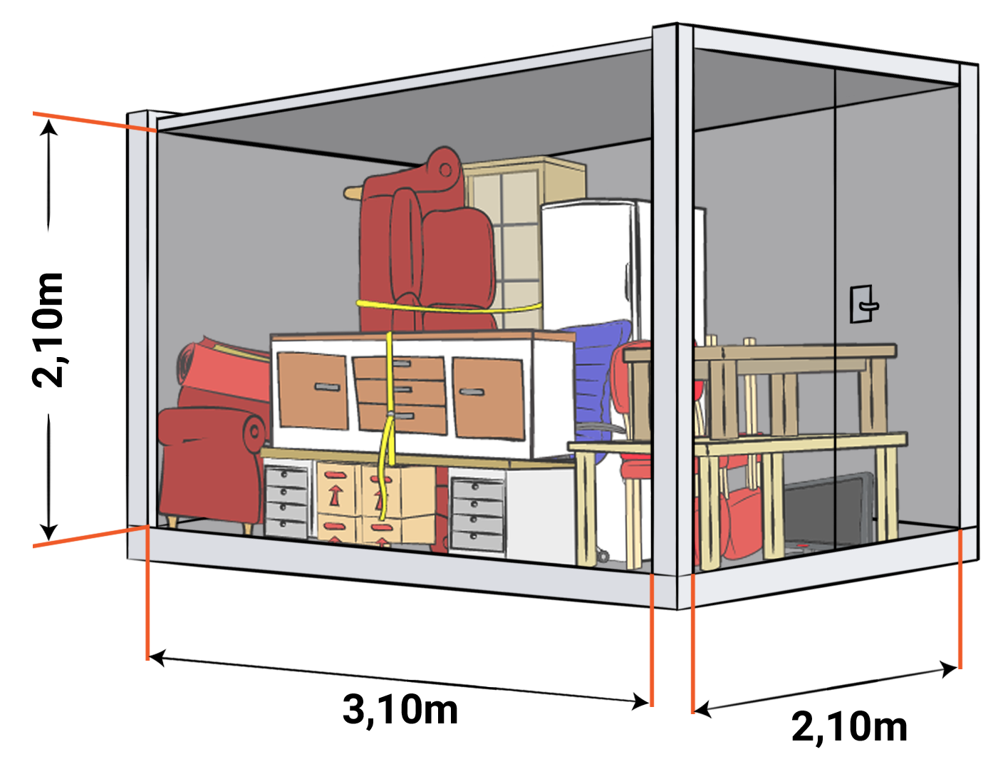 StowBox maten